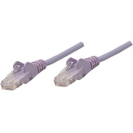 INTELLINET NETWORK SOLUTIONS 3 Ft Purple Cat6 Snagless Patch Cable 393126